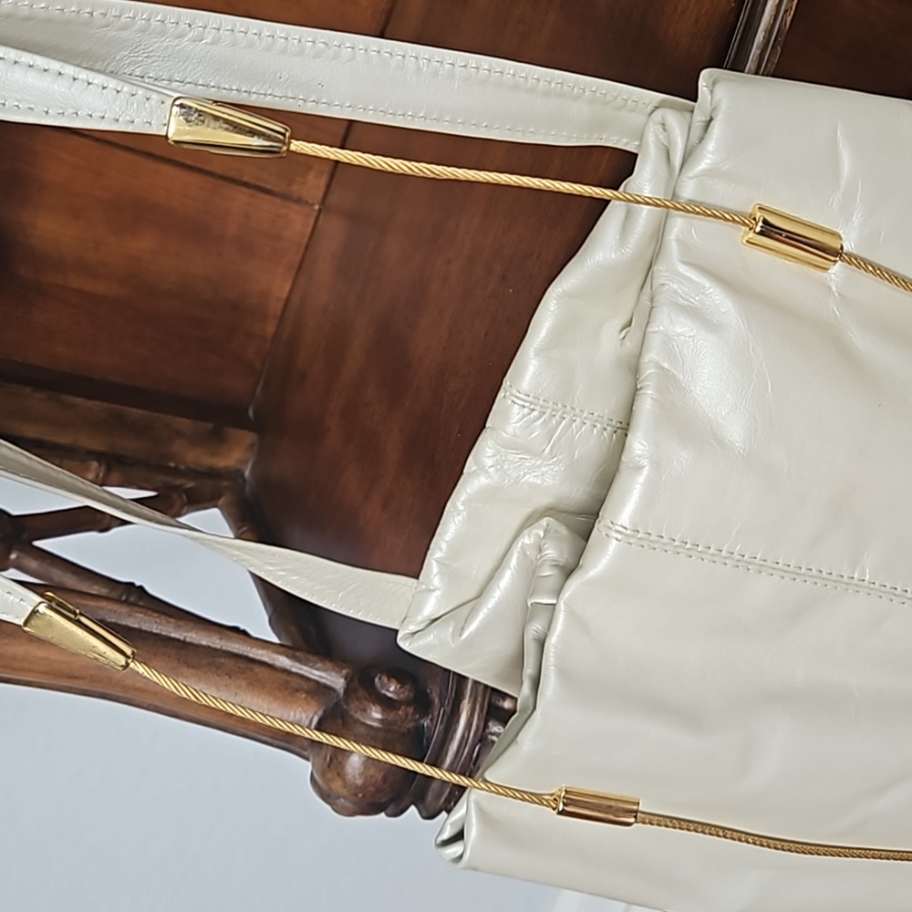 Leather Tote Unique! View 3